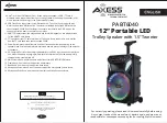 Axess PABT6040 Manual предпросмотр