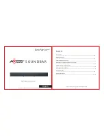 Предварительный просмотр 1 страницы Axess SBBT1205 Instructions Manual