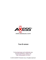 Предварительный просмотр 9 страницы Axess TA2513-10 User Manual