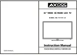 Axess TV1701-32 Instruction Manual предпросмотр