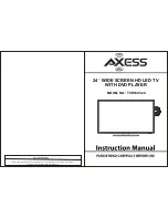 Axess TVD1803-24 Instruction Manual предпросмотр