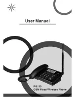 Предварительный просмотр 1 страницы Axesstel PG130 User Manual