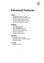 Preview for 16 page of Axesstel TX240G User Manual