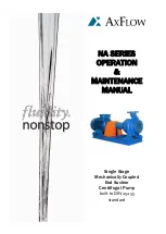 Preview for 1 page of AxFlow Aturia NA Series Operation & Maintenance Manual