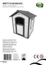 Axi BRITT PLAYHOUSE Instruction Manual preview