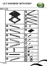 Предварительный просмотр 4 страницы Axi LILY SANDBOX WITH ROOF Instruction Manual