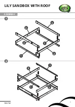 Preview for 5 page of Axi LILY SANDBOX WITH ROOF Instruction Manual