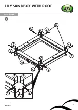 Предварительный просмотр 7 страницы Axi LILY SANDBOX WITH ROOF Instruction Manual