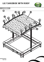 Предварительный просмотр 11 страницы Axi LILY SANDBOX WITH ROOF Instruction Manual