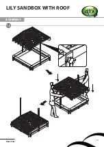 Предварительный просмотр 14 страницы Axi LILY SANDBOX WITH ROOF Instruction Manual