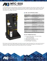 Preview for 2 page of Axi MTC-3000 Instruction And Maintenance Manual