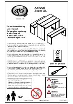 Preview for 1 page of Axi Zidzed-XL User Manual