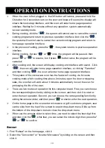 Preview for 11 page of Axia INT 23 TFT MWO Instructions Manual