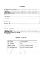 Preview for 2 page of Axia INTELLICA INT 70 TFT Owner'S Manual