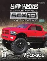 Axial SCX10 RAM Power Wagon Instruction Manual preview