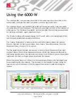 Preview for 10 page of Axicon 6000-W User Manual