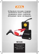 AXIL NC1205 User Manual предпросмотр