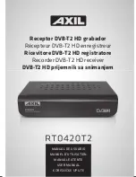 Предварительный просмотр 1 страницы AXIL rt0420t2 User Manual