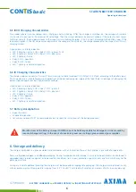 Preview for 6 page of Axima CONTIS basic User Instructions