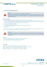 Preview for 7 page of Axima CONTIS basic User Instructions