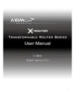 AXIMCom X-108NX User Manual preview