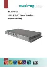 Preview for 1 page of axing HKM 40-0 Series Operation Instructions Manual