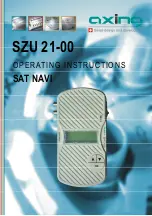 Предварительный просмотр 1 страницы axing SAT-Navi SZU 21-00 Operating Instructions Manual