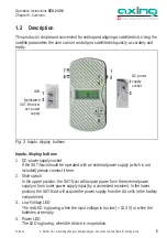 Preview for 5 page of axing SAT-Navi Operation Instructions Manual