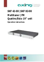 Preview for 25 page of axing SKF 42-00 Operation Instructions Manual