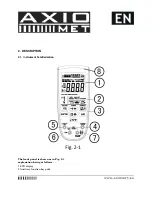 Предварительный просмотр 5 страницы Axio MET AX-160IP User Manual