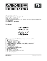 Предварительный просмотр 6 страницы Axio MET AX-160IP User Manual