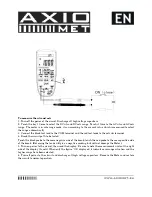 Предварительный просмотр 24 страницы Axio MET AX-160IP User Manual