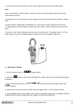 Preview for 17 page of Axio MET AX-355 Instruction Manual