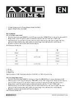 Предварительный просмотр 7 страницы Axio MET AX-380 Manual