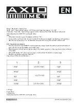 Предварительный просмотр 10 страницы Axio MET AX-380 Manual