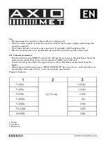Предварительный просмотр 11 страницы Axio MET AX-380 Manual