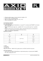 Предварительный просмотр 22 страницы Axio MET AX-380 Manual