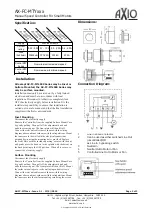 Предварительный просмотр 2 страницы Axio AX-FC-MTY Series Quick Start Manual