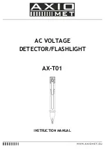 Axio AX-T01 Instruction Manual preview