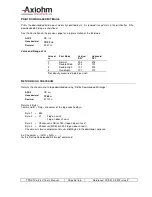 Предварительный просмотр 37 страницы Axiohm 12V User Manual