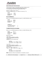 Предварительный просмотр 42 страницы Axiohm 12V User Manual