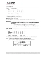 Предварительный просмотр 61 страницы Axiohm 12V User Manual