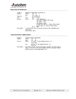 Предварительный просмотр 64 страницы Axiohm 12V User Manual