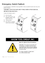 Preview for 8 page of Axiom Precision AUTO ROUTE PRO V5 Manual