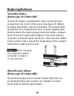 Предварительный просмотр 48 страницы Axiom 606 Owner'S Manual