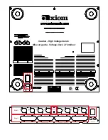 Предварительный просмотр 4 страницы Axiom A1400-8 Owner'S Manual