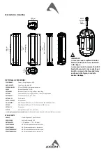 Preview for 2 page of Axiom AX6C User Manual