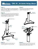 Предварительный просмотр 2 страницы Axiom FMS 16/24 Quick Setup Sheet