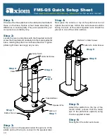 Предварительный просмотр 2 страницы Axiom FMS QS Quick Setup Sheet