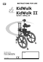Axiom Prime KidWalk Instructions For Use Manual preview